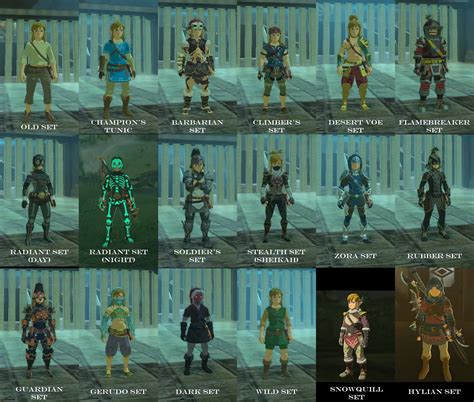 armor upgrades botw